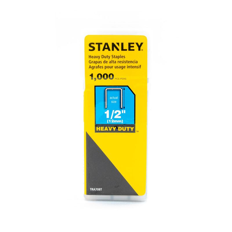 1000-Grapas-De-Servicio-Pesado-Corona-Angosta-De-12-Pulg-Stanley-TRA708T