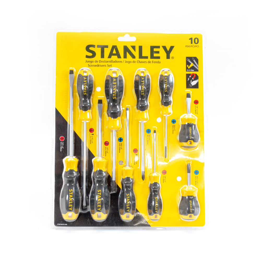 Set Pinzas Pequeñas 6Pzas Stanley STANLEY
