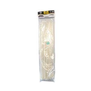 Amarra Plastica Blanca 4.8 Cms x 400 mm Paquete x 100