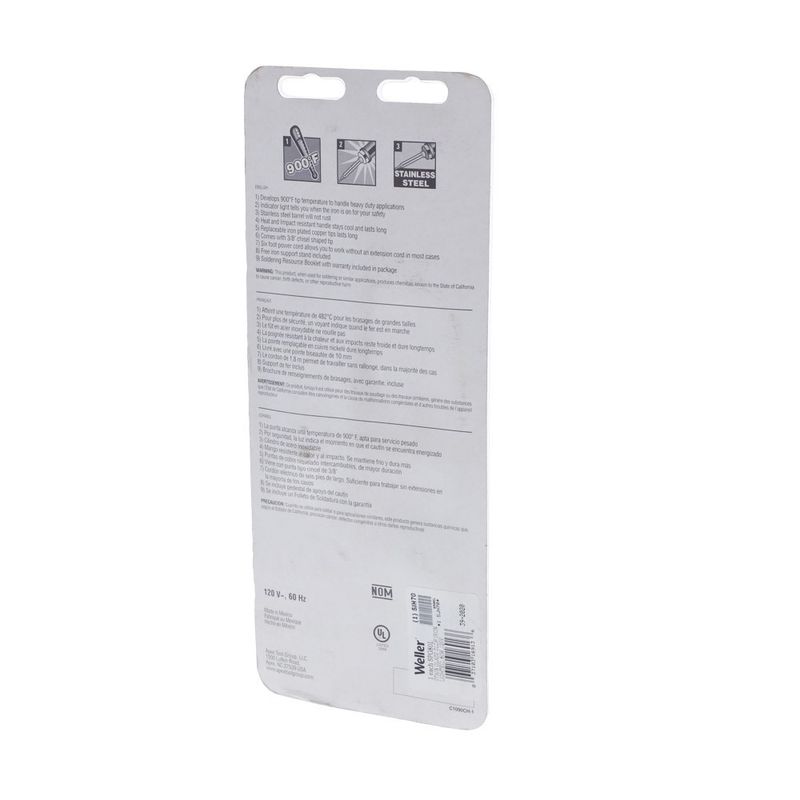 Cautin-punta-plana-80-Watts-Weller-SPG80L