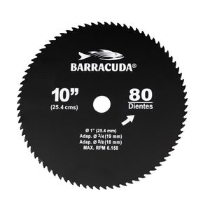 Disco Sierra Tungsteno Para Guadaña 10 Pulg 80 Dientes Beaver