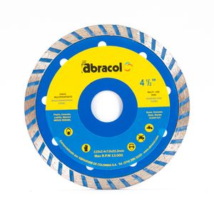 Disco Diamantado -Abracol  4 1/2 Turbo25)