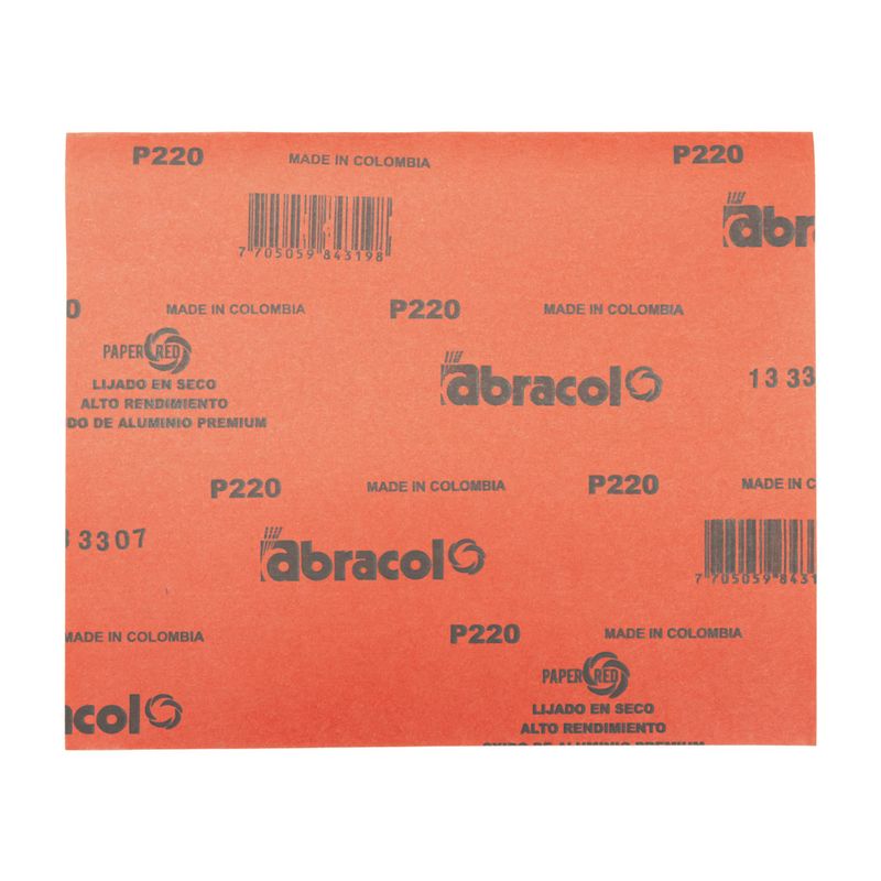 Lija-Seca-Roja-Abracol-N220-50