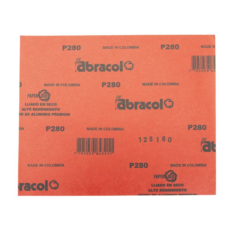 Lija-Seca-Roja-Abracol-N280-50