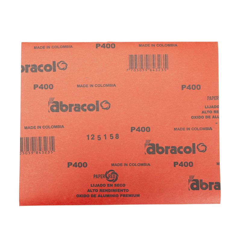 Lija-Seca-Roja-Abracol-N400-50