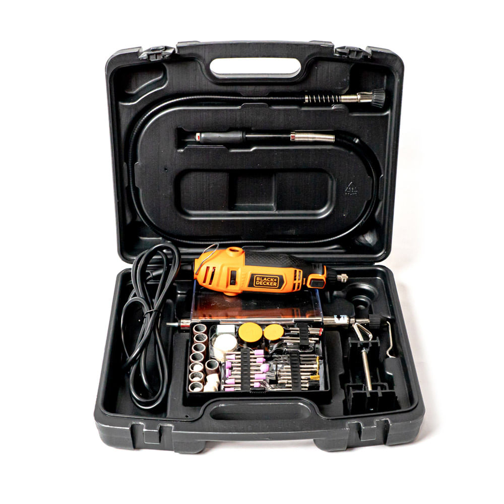 Ripley - HERRAMIENTA MULTIPROPÓSITO 180W + 113 ACCESORIOS BLACK+DECKER