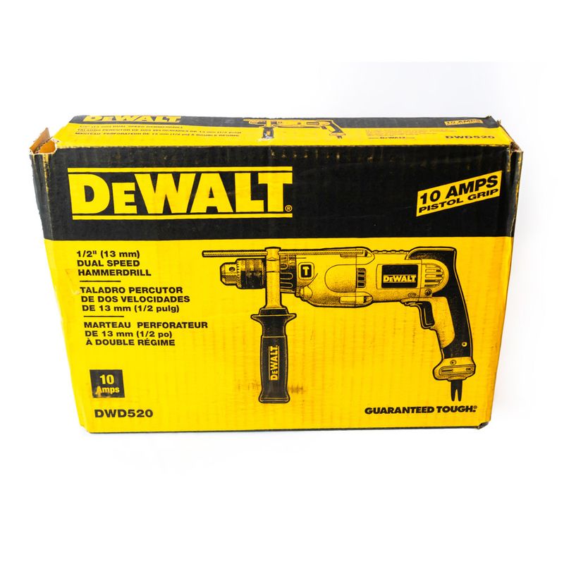 Taladro-Percutor-Con-Empuñadura-De-Pistola-VSR-De-12-1000W-Dewalt-DWD520