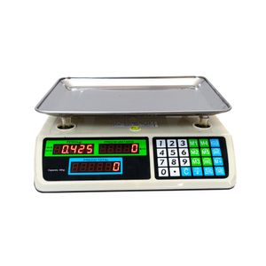 Balanza frutera digital 30/40 kilos con memoria