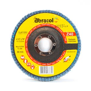 Disco Flap  T29 Zr #40 De 4.1/2"X7/8" (10)