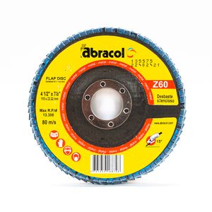 Disco Flap  T29 Zr #60  De 4.1/2" X 7/8"