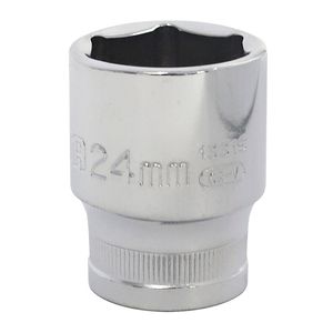Copa/Dado 6 Puntas Cuadrante 1/2" x 24 mm Sata GL13315EM