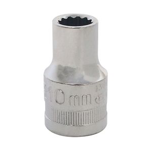 Copa/Dado 12 Puntas Cuadrante 1/2" x 10mm Sata GL13601EM