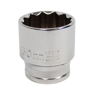 Copa/Dado 12 Puntas Cuadrante 1/2" x 30mm Sata GL13617EM