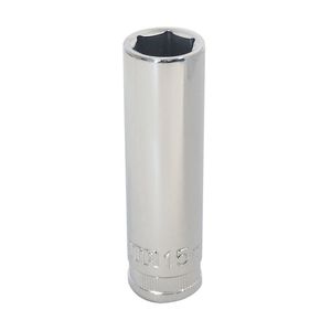 Copa/Dado 6 Puntas Larga Cuadrante 1/2" x 15mm Sata GL13406EM