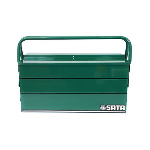 Caja de herramientas metalica verde 17" Sata ST95104ASC