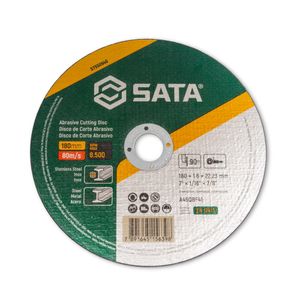 Disco Corte Metal/Inoxidable 7 Pulg x 1,6mm Sata St55054g