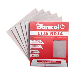 Lija Seca Roja -Abracol- N.180 (50).