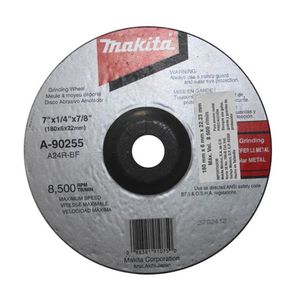 Disco Para Desbaste Metal 7" x 1/4" x 7/8" Makita A-90255