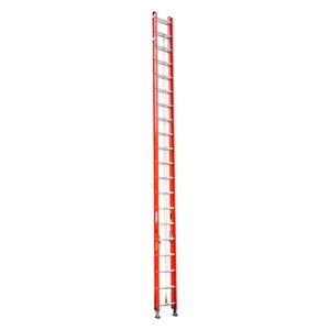 Escalera extensión 2 cuerpos fibra de vidrio 40 peldaños 10.8mt