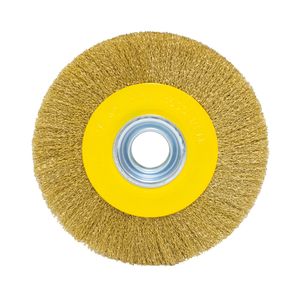 Grata circular lisa 8" cobrizada Makro