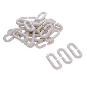 Cadena plástica blanca 5/16" bolsa x 5 metros