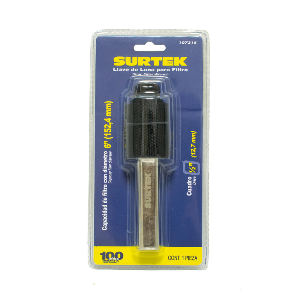 SURTEK Llave para Filtro Universal , Universal , Acero - Llaves para Filtros  de Aceite - 28D159