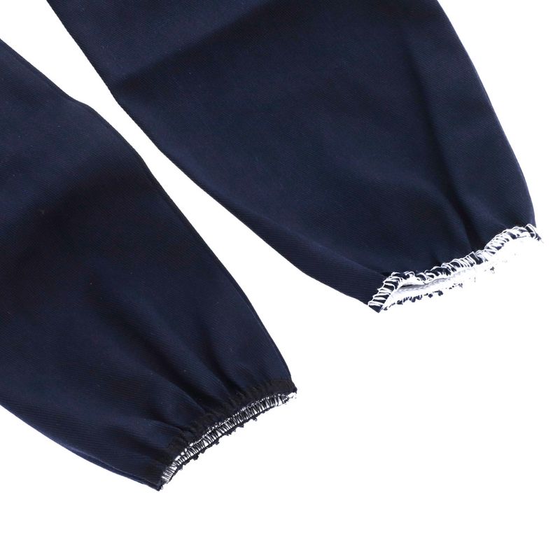 Manga-En-Dril-Beige--Cafe-Azul-Oscuro-Par-