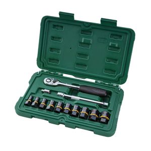 Extractor Para Tornillos Deformados 13 Piezas Sata De 1/4 a 3/8 ST09137SJ