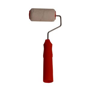 Rodillo Goya Felpa Junior Epoxico 3" Rojo Mango Plástico