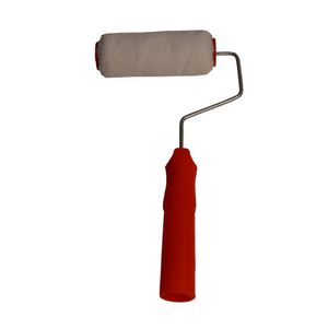 Rodillo Goya Felpa Junior Epoxico 4" Rojo Mango Plástico