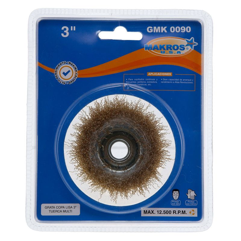 Grata-copa-lisa-3-eje-58-cobrizada-Makro