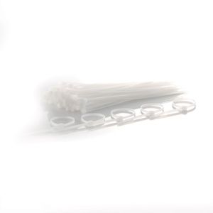 Amarre Plastico Mercury 2.5 X 150Mm Em 13 Blanco (Paqx100)