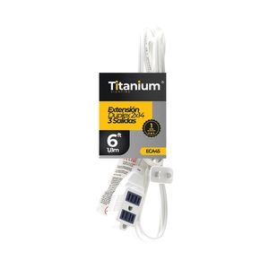 Extension Titanium Económico 1,8Mts Hogar EcA45 Blanca