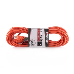 Extension Encauchetada Titanium 10Mt Eca99 Naranja