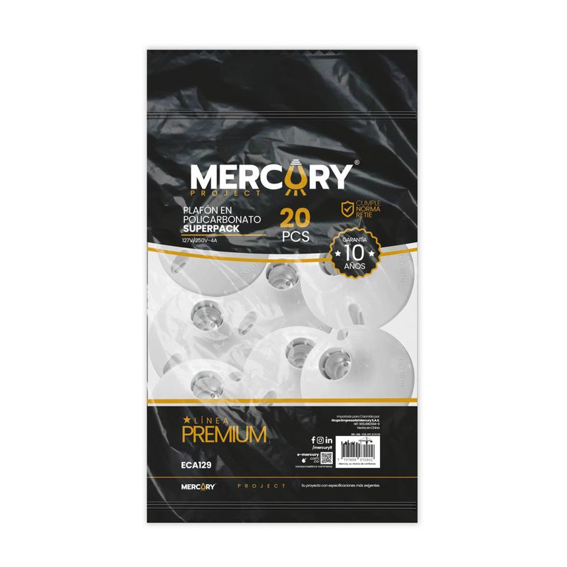 PLAFON-POLICARBONATO-MERCURY-ECA129PRE