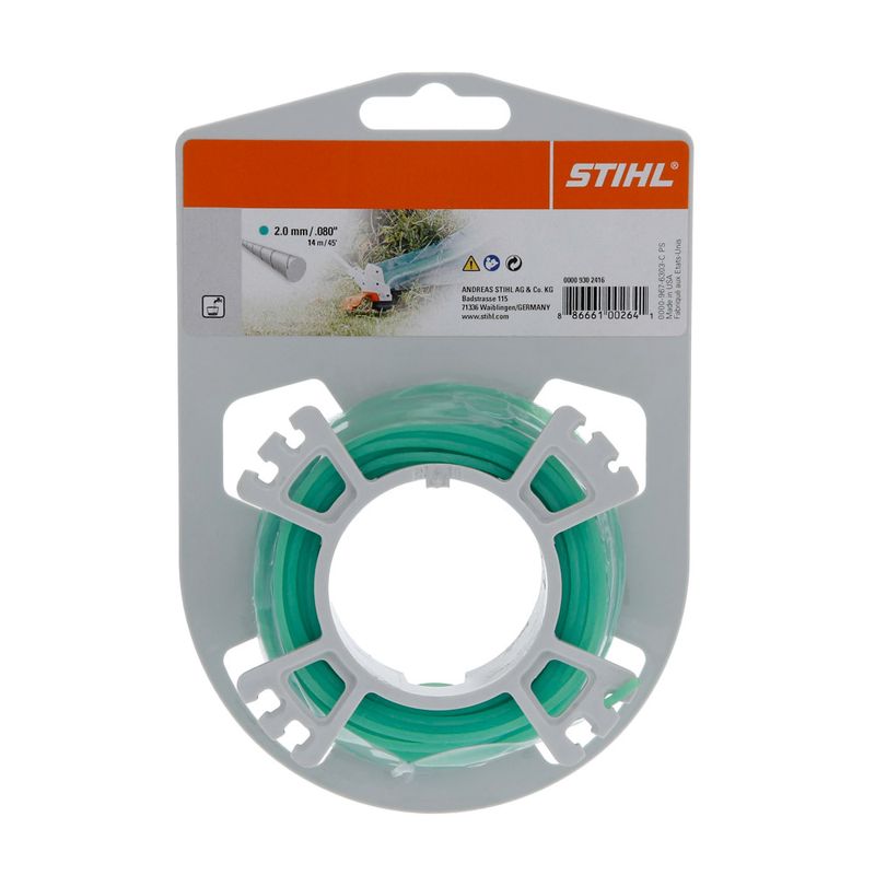 Nylon-Para-Guadana-Stihl-Redondo-2-mm-Rollo-x-152-Mts