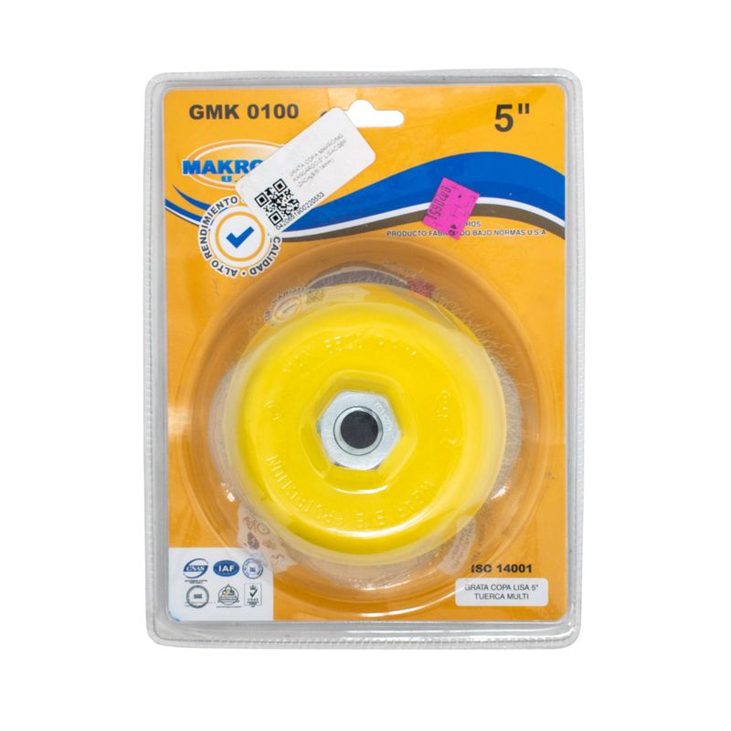 Grata-copa-lisa-5-eje-58-cobrizada-Makro