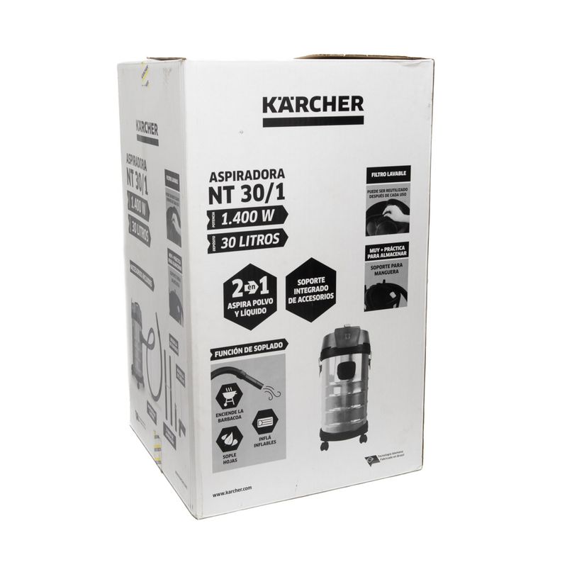 Aspiradora-Profesional-1600W-30Lts-Karcher-NT-301