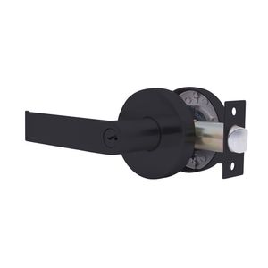 Chapa circular Duralock negra Baño