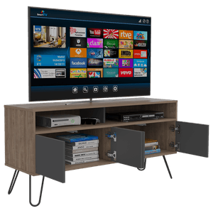 Rack tv Vassel RTA Miel-Plomo