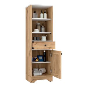 Mueble Optimizador 2 Bath Bi color RTA Duna Blanco