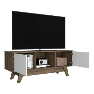 Rack para TV 55'' Romero Finlandek Bellota Blanco
