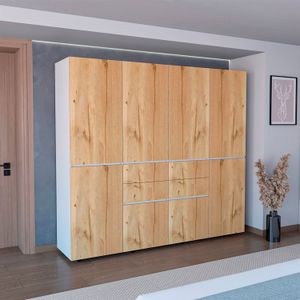 Closet Siruela 200 x 220 x 50 rta Duna Blanco
