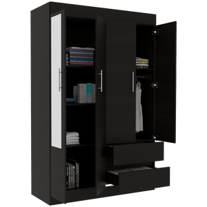 Closet Caoba 183 X 120 X 47 con Espejo RTA Wengue