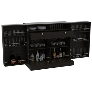 Mueble Bar Normandia Bajo RTA Wengue