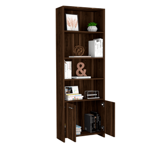 Biblioteca Lisa 180 con Puerta RTA Habano