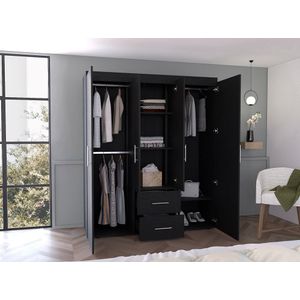 Closet Bariloche ECO 180 X 150 X 50 RTA Wengue