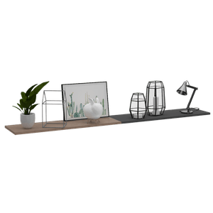 Repisa Wall Z 160X25 Vassel RTA Meiel Plomo