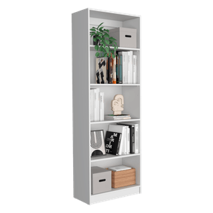 Estante Home E3 5 Espacios 180 X 62 RTA Blanco