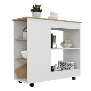 Meson de cocina BiColor 2P RTA Blanco Duna